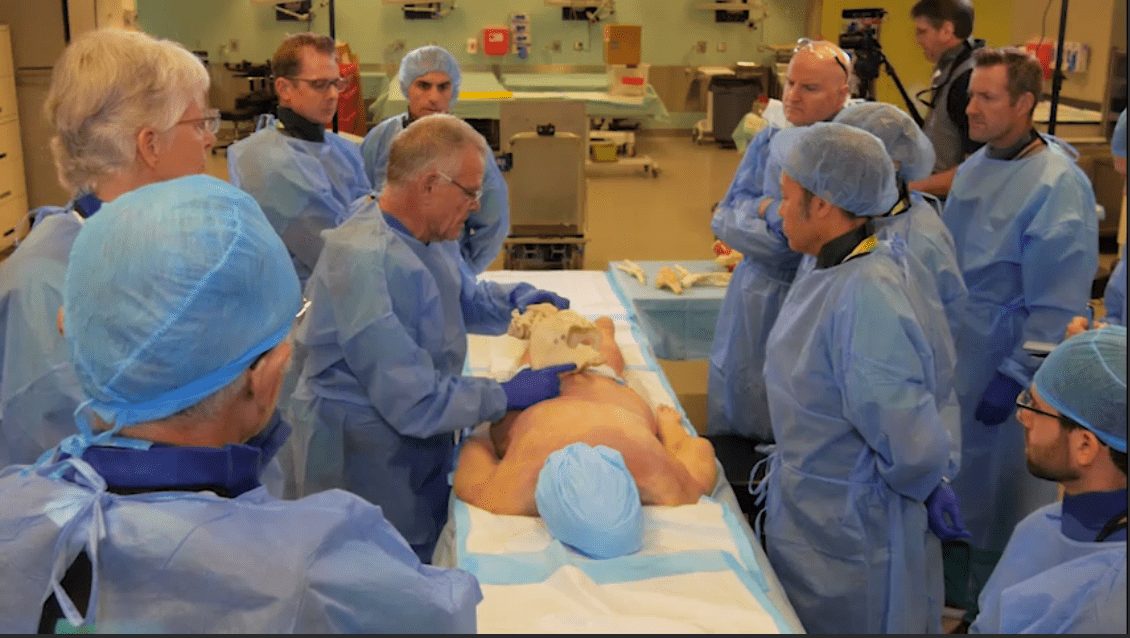 Tom in Cadaver Course